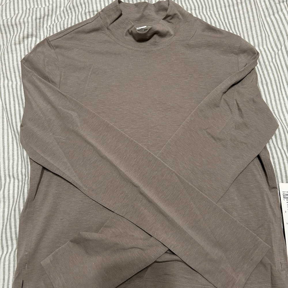 lululemon mock neck long sleeve